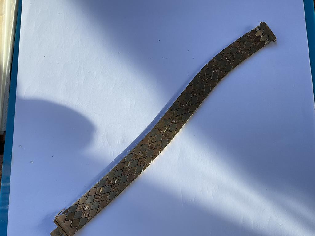 Gouden armband, Ophalen of Verzenden, Zo goed als nieuw, Goud