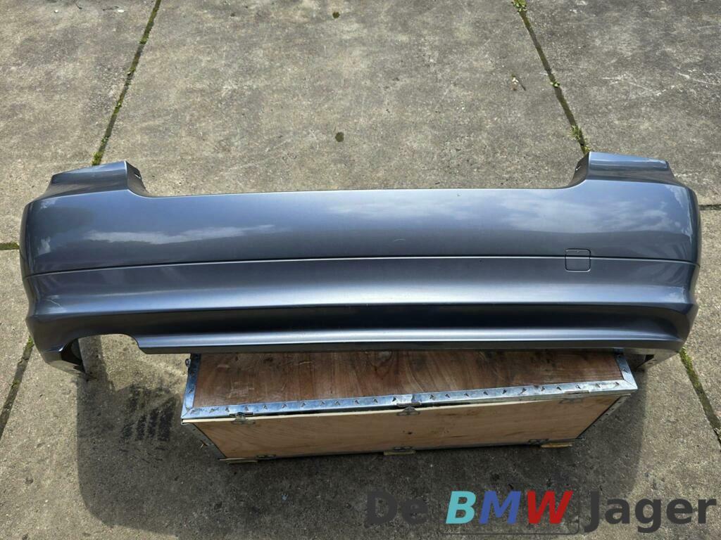 Achterbumper grijs BMW 3-serie E90 LCI 51120036874, Gebruikt, Ophalen of Verzenden, Achter, Bumper