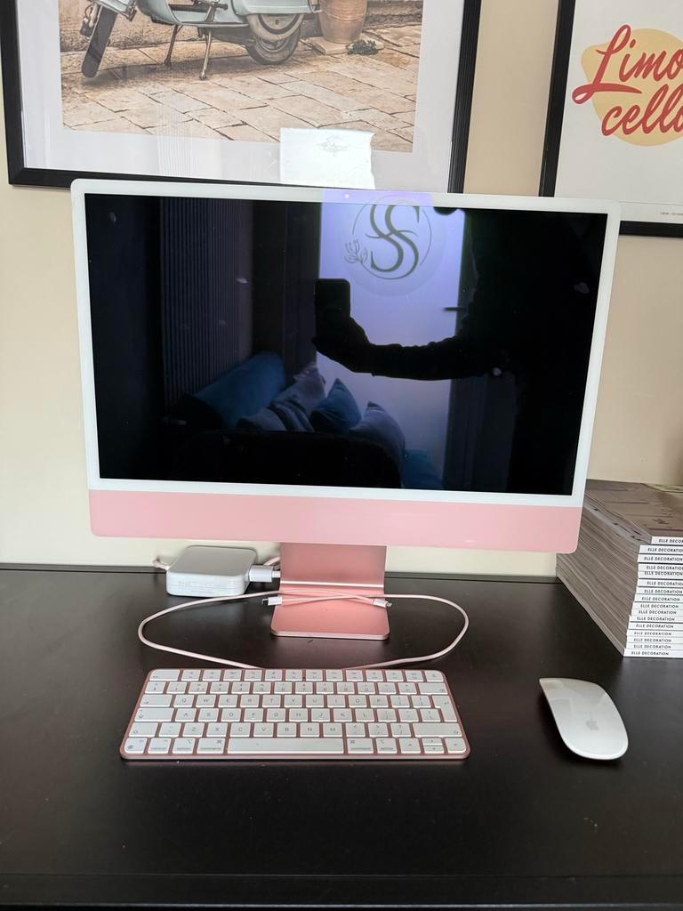 Apple iMac 24" 2023 - Zo goed als nieuw!, Computers en Software, Apple Desktops, Ophalen, IMac, Zo goed als nieuw, Onbekend