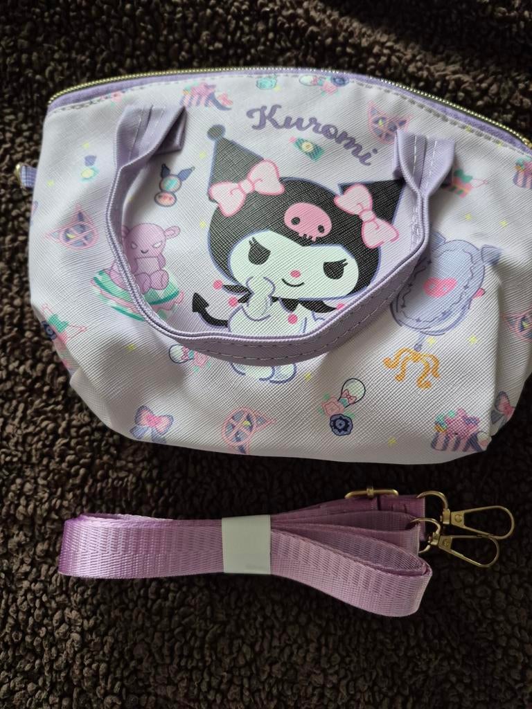 Handtasje Kuromi, Ophalen of Verzenden, Zo goed als nieuw, Paars
