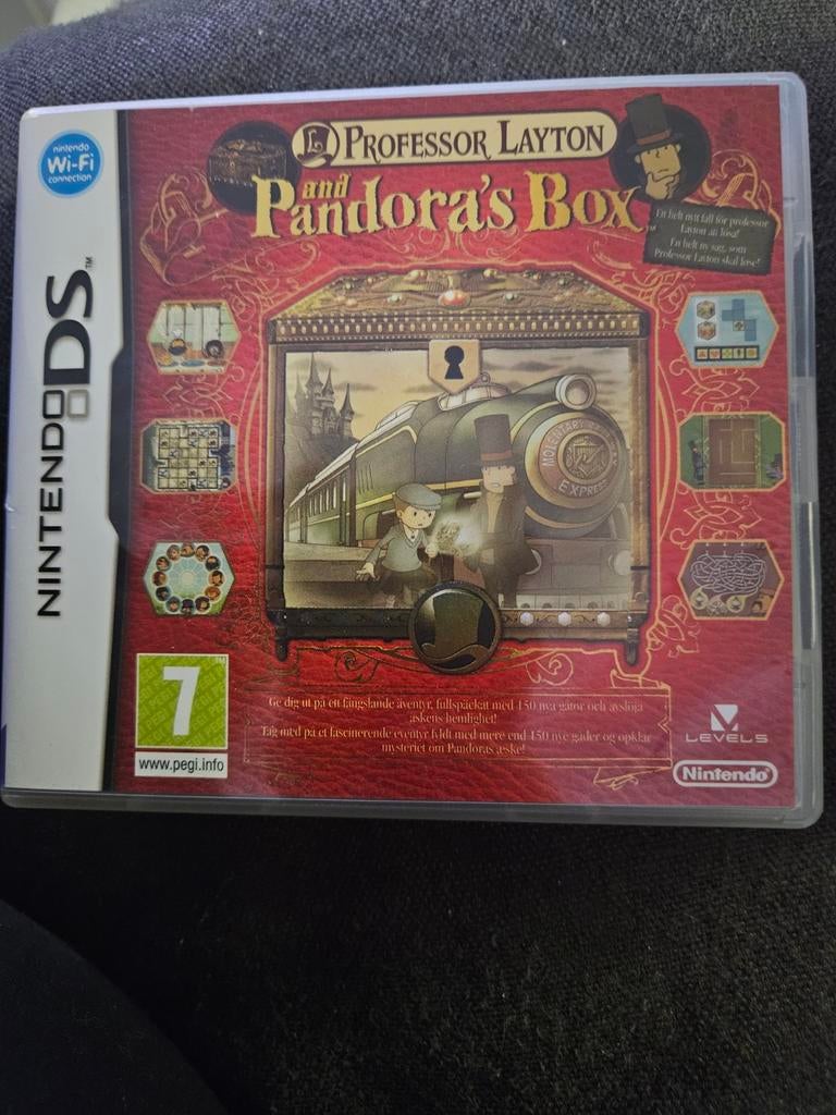 Professor Layton en pandora box, Puzzel en Educatief, 1 speler, Ophalen of Verzenden, Zo goed als nieuw