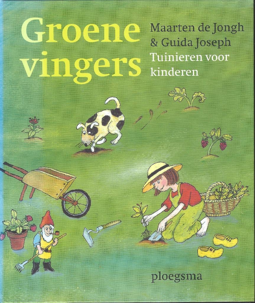 GROENE VINGERS-TUINIEREN voor Kinderen *TUINBOEK* Kadotip, Non-fictie, Nieuw, Ophalen of Verzenden, Maarten de Jongh
