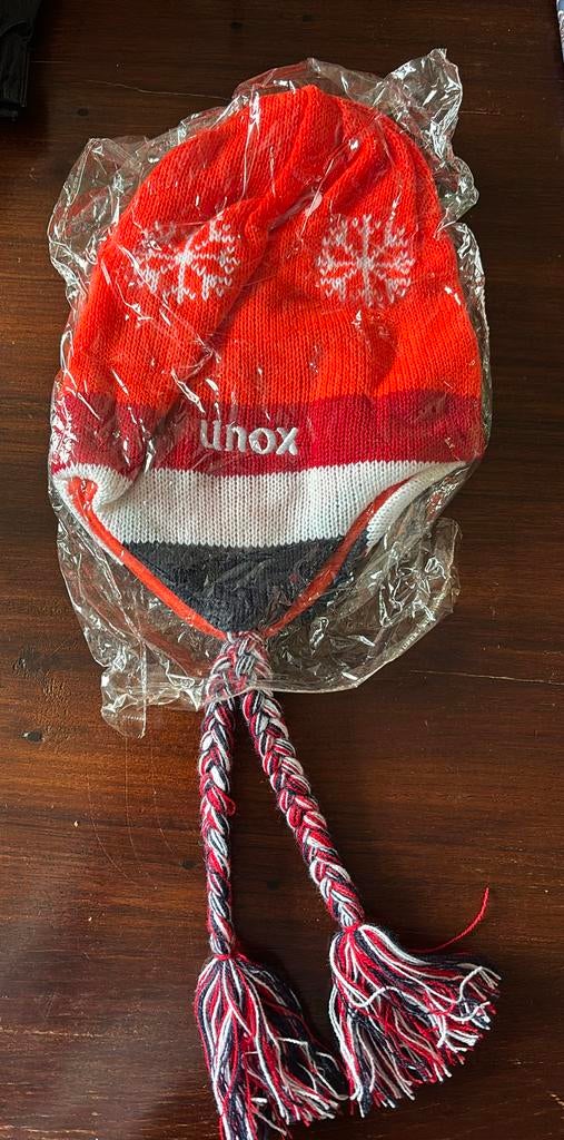 Unox muts met ‘vlechten/kwasten’ nieuw in verpakking, Kleding | Heren, Mutsen, Sjaals en Handschoenen, Ophalen of Verzenden, Nieuw