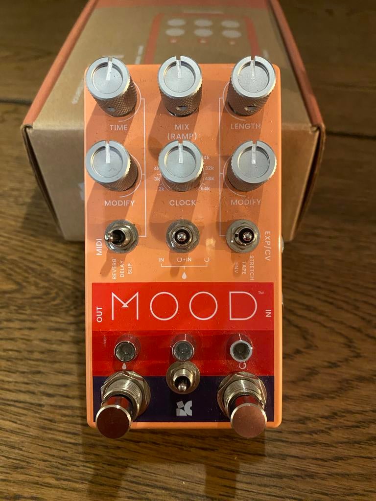 Chase Bliss Mood MK 1 - Zo goed als nieuw!, Muziek en Instrumenten, Effecten, Verzenden, Zo goed als nieuw, Delay of Echo