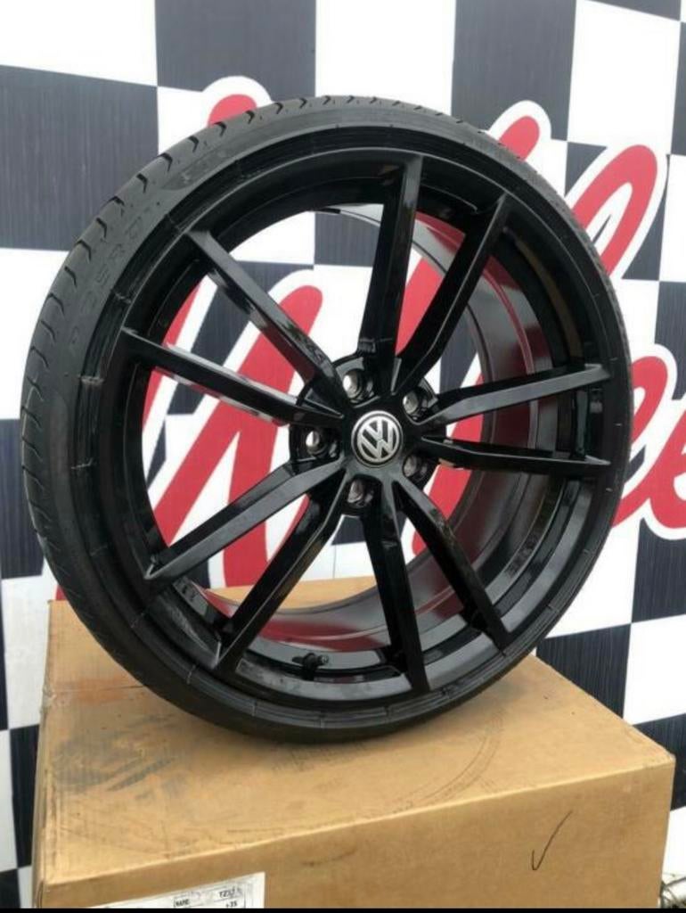 19 inch VW velgen Pretoria 5x112 Golf 6 7 A-merk banden, Auto-onderdelen, Banden en Velgen, 19 inch, Banden en Velgen, Nieuw, Ophalen of Verzenden