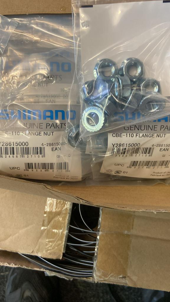 Zak Shimano rem naaf moertjes, Ophalen of Verzenden