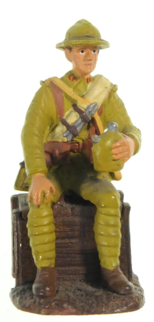 Tinnen soldaten Eerste Wereldoorlog, Ophalen of Verzenden, Landmacht, Overige gebieden, Miniatuur of Beeldje