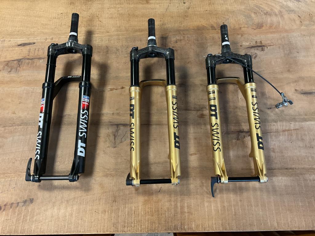 DT Swiss Voorvork - Mountainbike 3 stuks 29", Fietsen en Brommers, Fietsonderdelen, Gebruikt, Voorvork, Ophalen of Verzenden