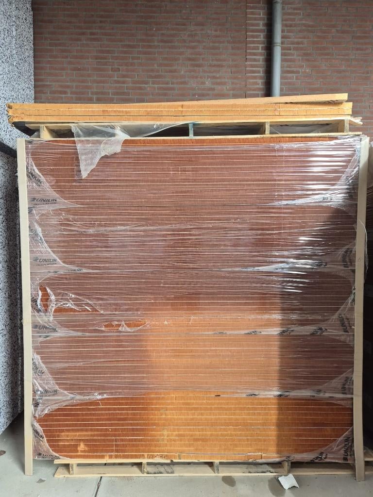 Unilin isolatie 40mm damp open PIR platen (circa 184 m2), Ophalen, 4 tot 8 cm, Dakisolatie, Nieuw