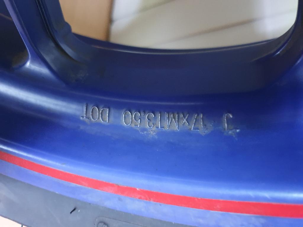 Achtervelg Derbi GPR Aprilia RS velg wiel achterwiel GPR50, Fietsen en Brommers, Brommeronderdelen | Algemeen, Ophalen of Verzenden