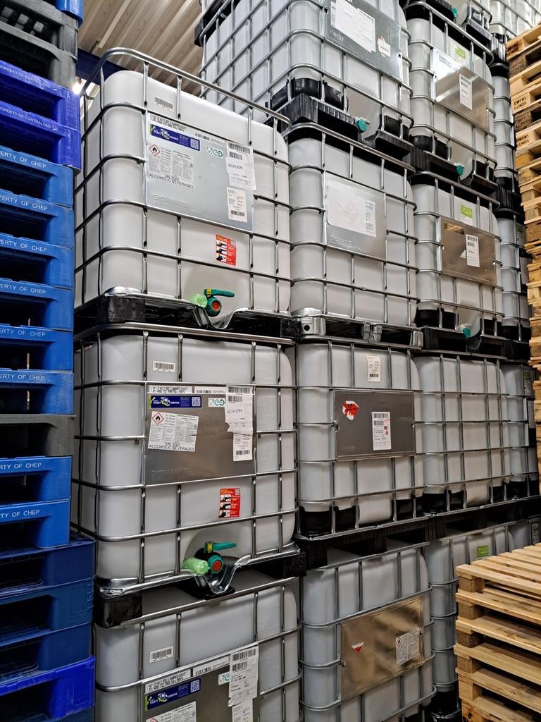 IBC Container - 1000 Liter, Ophalen of Verzenden