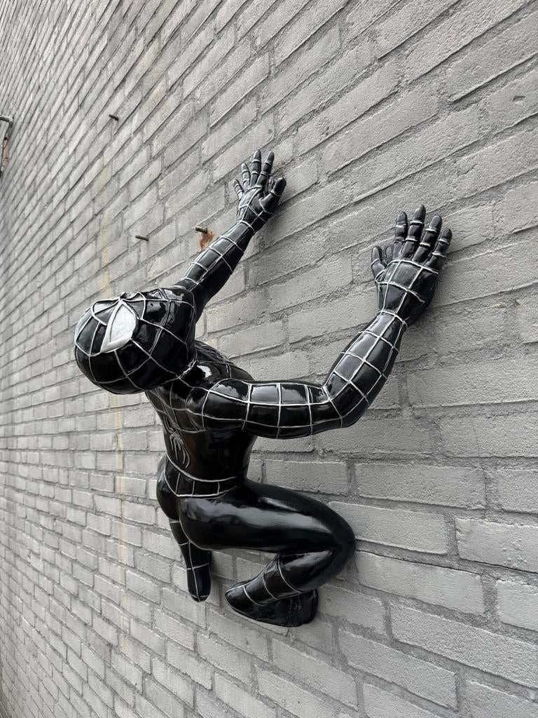 Spiderman Muur Decoratie beeld klimmend, Ophalen, Gebruikt, Fantasy