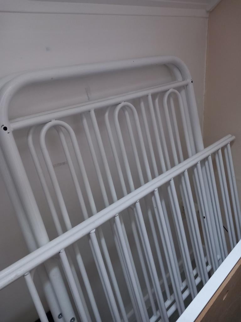 Polini vintage ledikant, Kinderen en Baby's, Kinderkamer | Bedden, Ophalen, Gebruikt, Minder dan 140 cm, Minder dan 70 cm