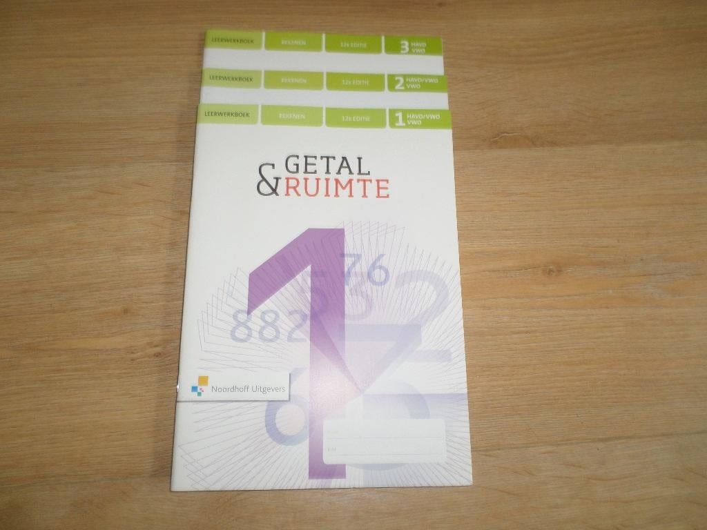 Getal en ruimte Rekenen, Boeken, Wiskunde A, HAVO, Ophalen of Verzenden, Zo goed als nieuw