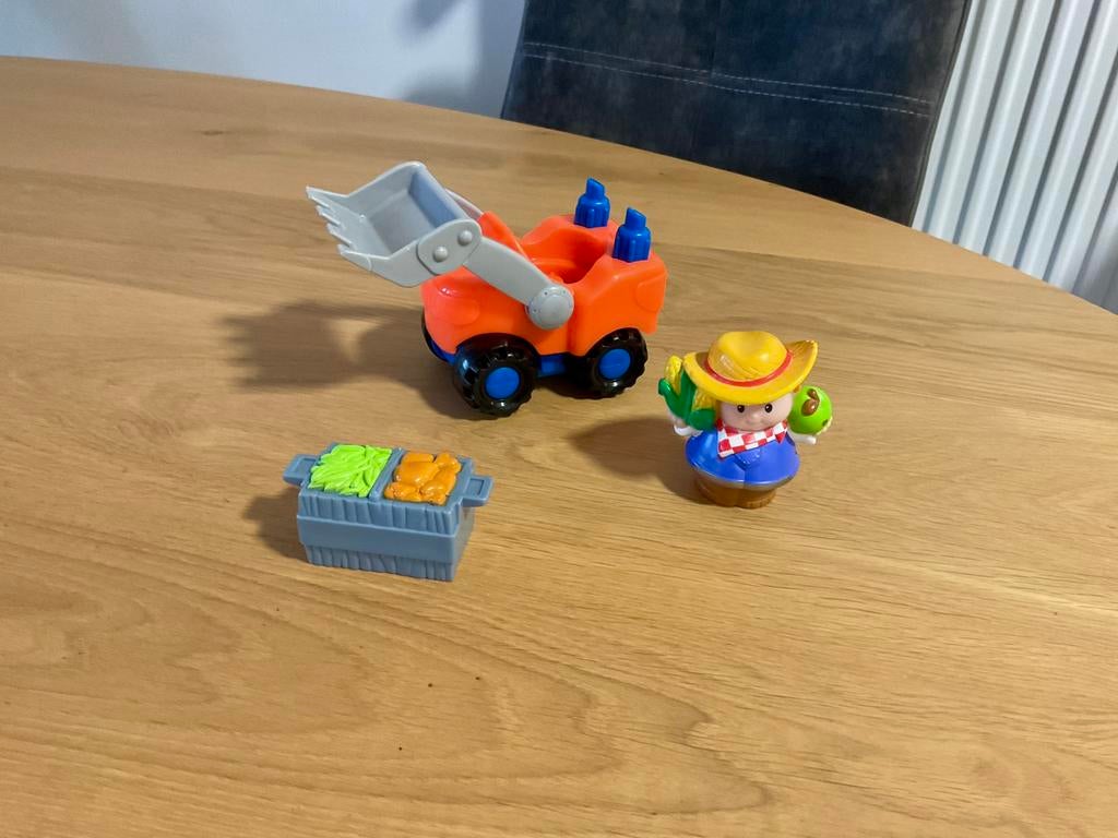 Little People : Boer met graafwerktuig, Kinderen en Baby's, Ophalen, Gebruikt, Speelset