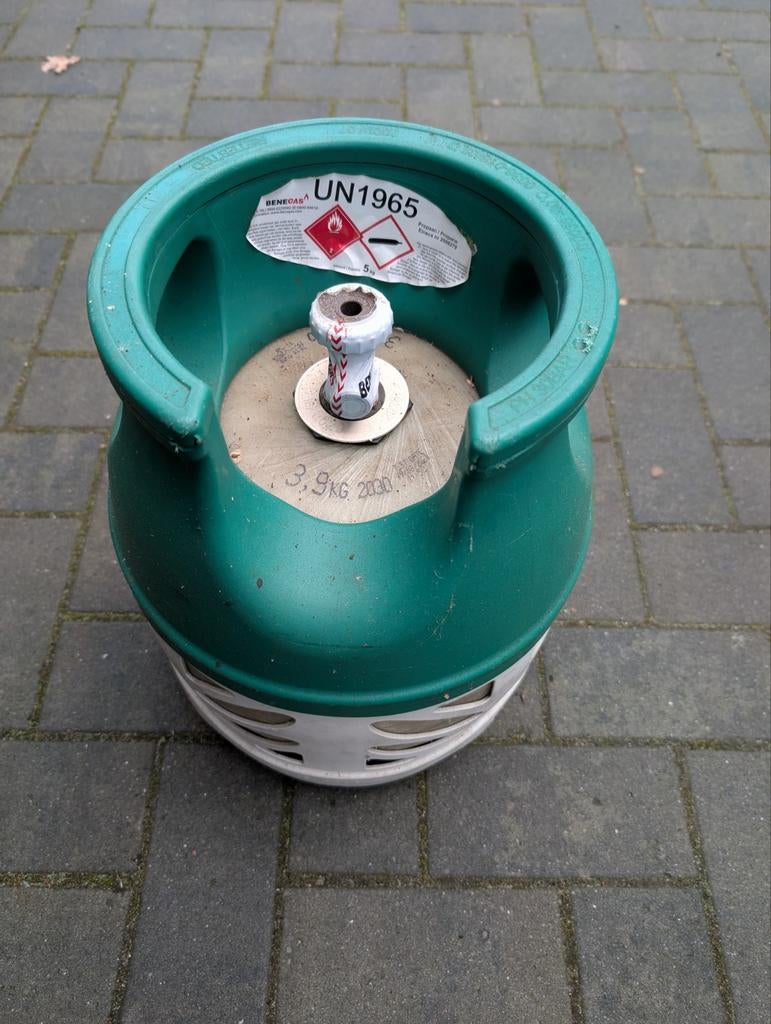 Benegas 5kg Gasfles + 55 euro statiegeld, Ophalen, Nieuw, Benegas