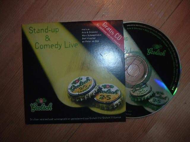 Grolsch CD (nr.1) Stand-up & Comedy Live, Ophalen of Verzenden, Nieuw, Overige typen, Grolsch
