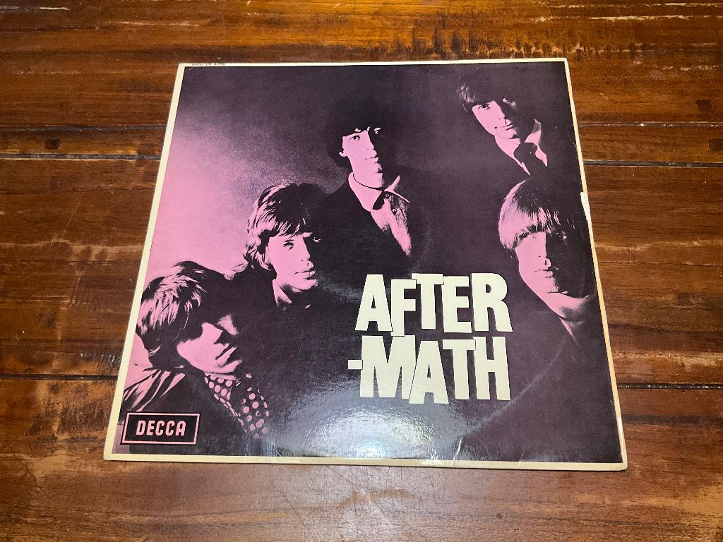 LP Rolling Stones- Aftermath Gesigneerd, Cd's en Dvd's, Vinyl | Rock, Gebruikt, Poprock, 12 inch, Ophalen of Verzenden