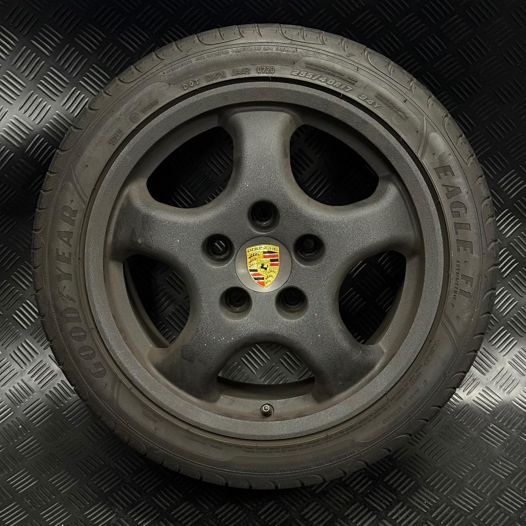 Porsche 964 CUP wielenset, Auto-onderdelen, Banden en Velgen, Ophalen, Gebruikt, 255 mm, Banden en Velgen