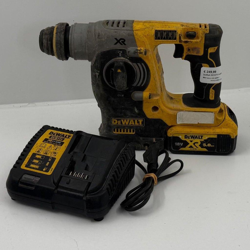 DeWalt DCH273 Combihamer | Met accu en lader |, Boor- en/of Breekhamer, Dordrecht@usedproducts.nl, Toulonselaan 72, Ophalen of Verzenden