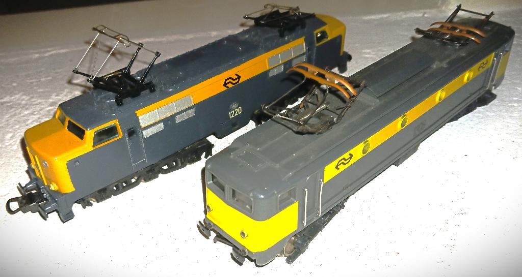 NS 1200 en NS 1300 elloks van Lima en Jouef in nette staat, Hobby en Vrije tijd, Modeltreinen | H0, Gebruikt, Analoog, Ophalen of Verzenden