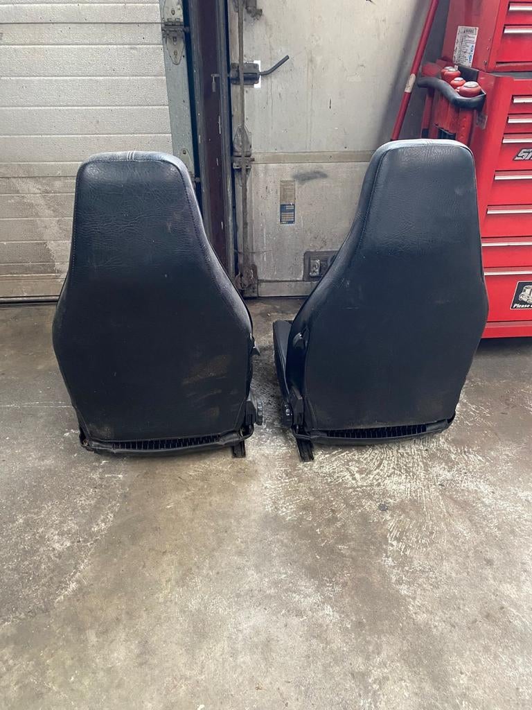 Te koop Porsche 911 G model stoelen streep en, Auto-onderdelen, Interieur en Bekleding, Ophalen, Porsche