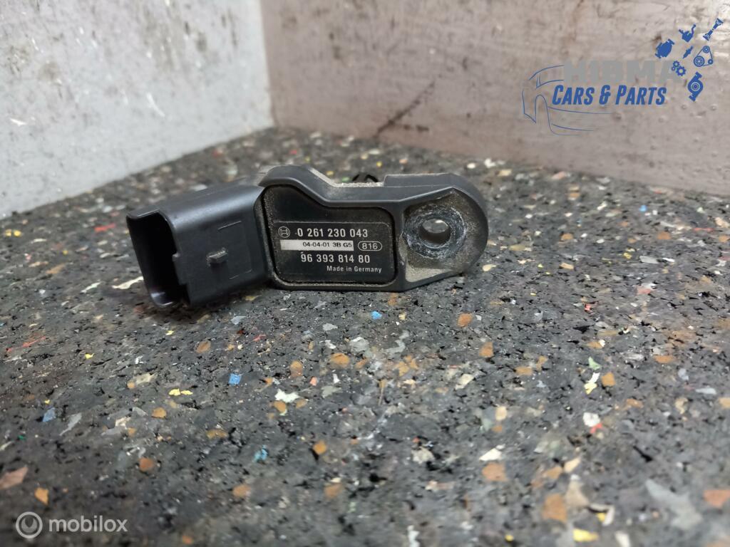 Mapsensor Peugeot 307 1.4-16V 9639381480 2001 t/m 2007, Auto-onderdelen, Motor en Toebehoren, Ophalen of Verzenden, Gebruikt