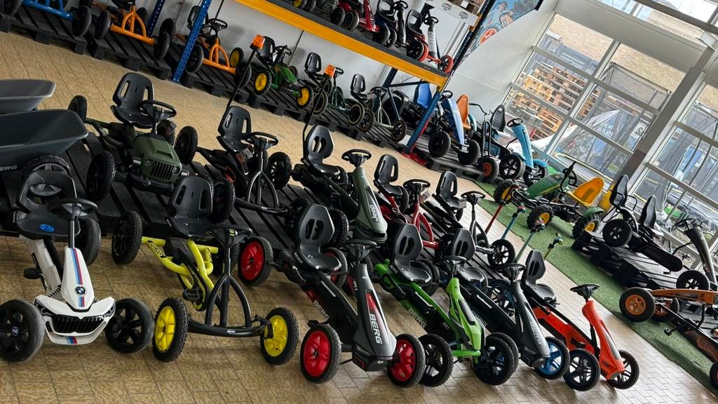 Berg skelter TESTEN SHOWROOM Reppy Buddy Rally skelters, Ophalen, Zo goed als nieuw