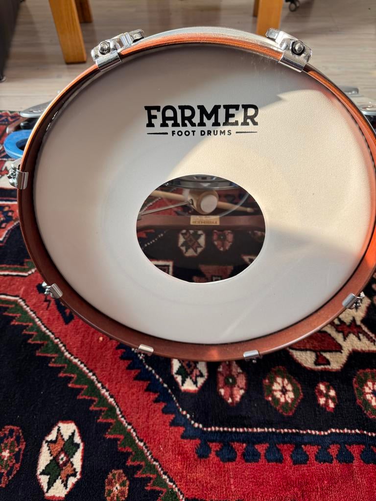 Farmer Foot Drums - Uniek drumstel!, Muziek en Instrumenten, Drumstellen en Slagwerk, Zo goed als nieuw, Overige merken, Elektronisch