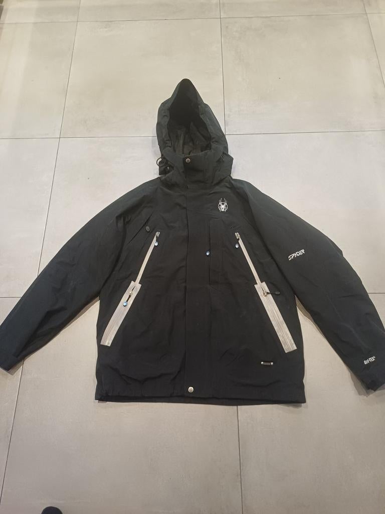 Ski jas spyder maat M, Ophalen of Verzenden, Zo goed als nieuw, Blauw