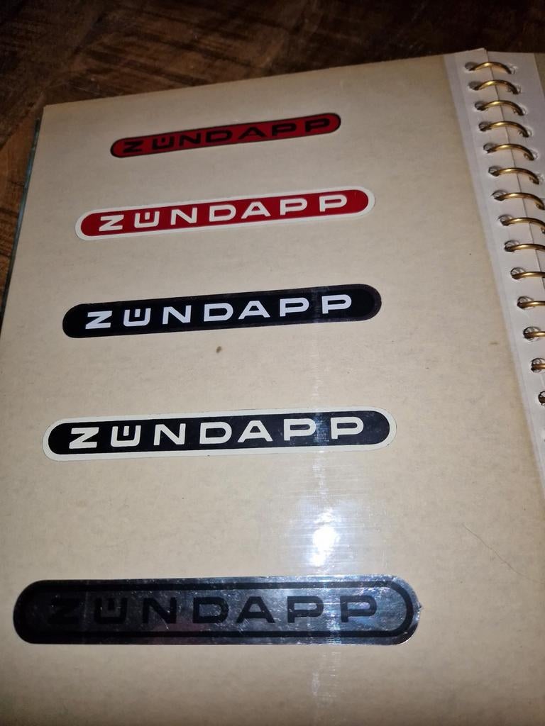 Stickers zundapp, Ophalen of Verzenden, Nieuw, Overige typen