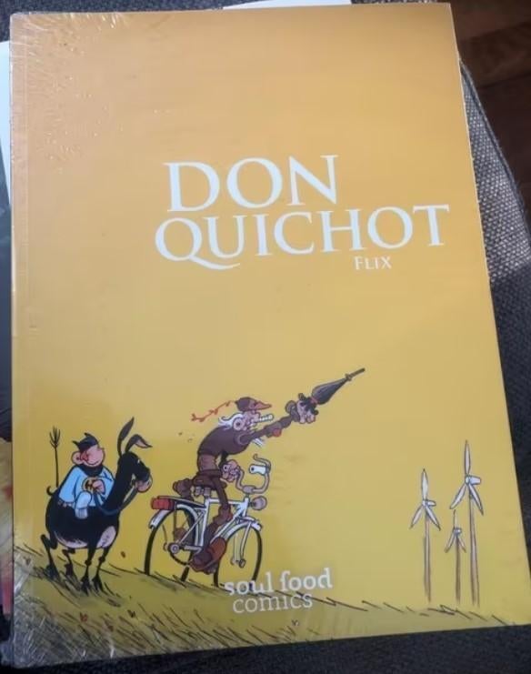 don quichot flix k2, Eén stripboek, Ophalen of Verzenden, Zo goed als nieuw