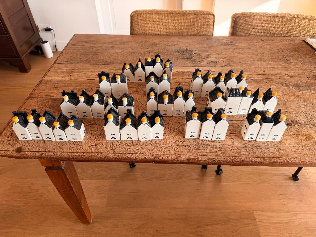 Complete verzameling KLM huisjes – meerdere jaren & nummers, Ophalen of Verzenden, Zo goed als nieuw, 1 t/m 20, Gevuld