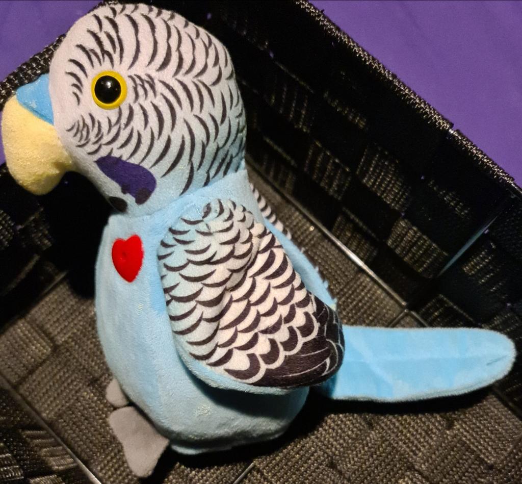 Napratende Papegaai Knuffel - Zo Goed Als Nieuw!, Ophalen of Verzenden, Zo goed als nieuw, Overige typen
