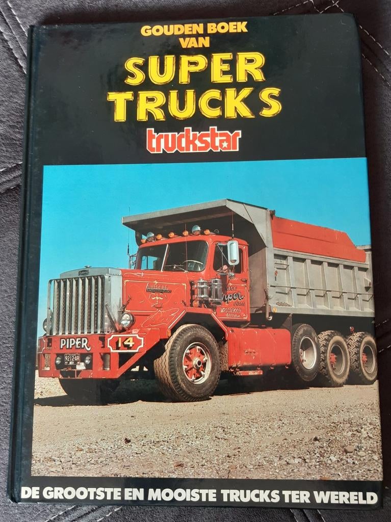 Truckstar gouden boek - Super Trucks, Ophalen of Verzenden, Zo goed als nieuw