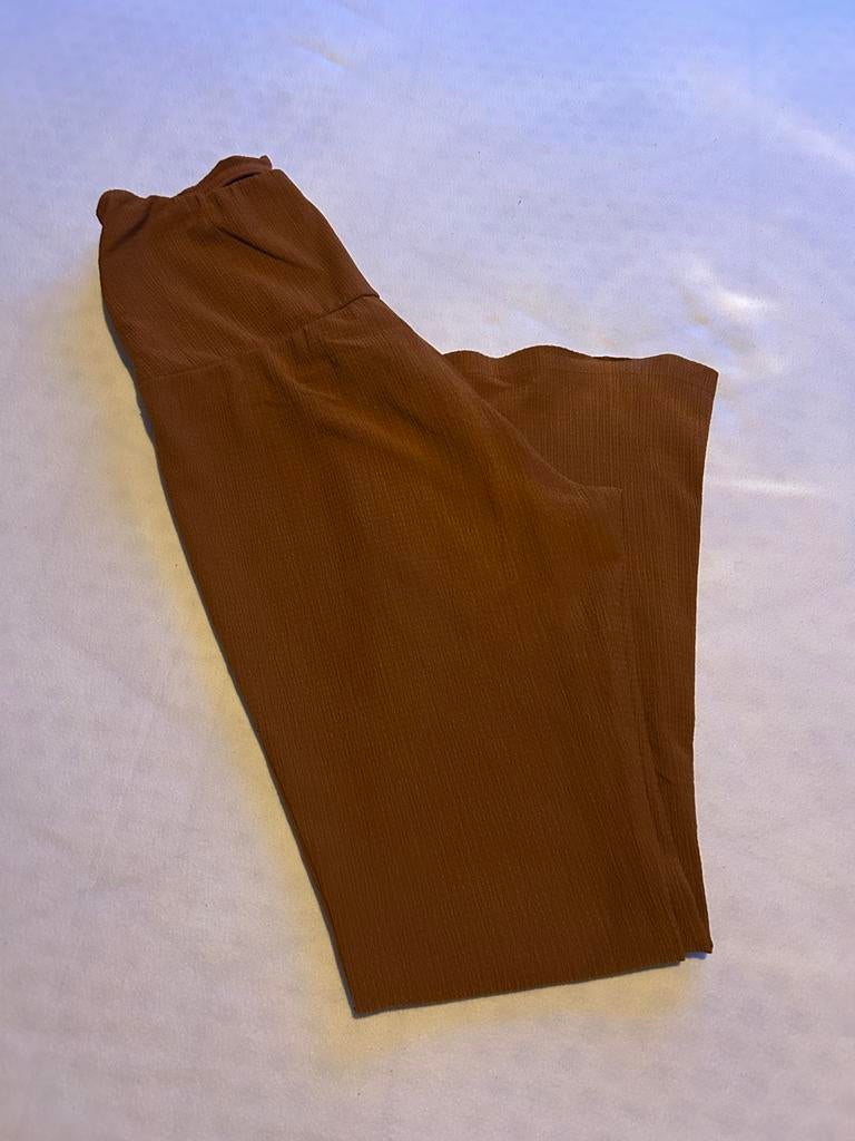 Positiebroek Maat 38/40, Bruin, Lang, Gedragen, Ophalen