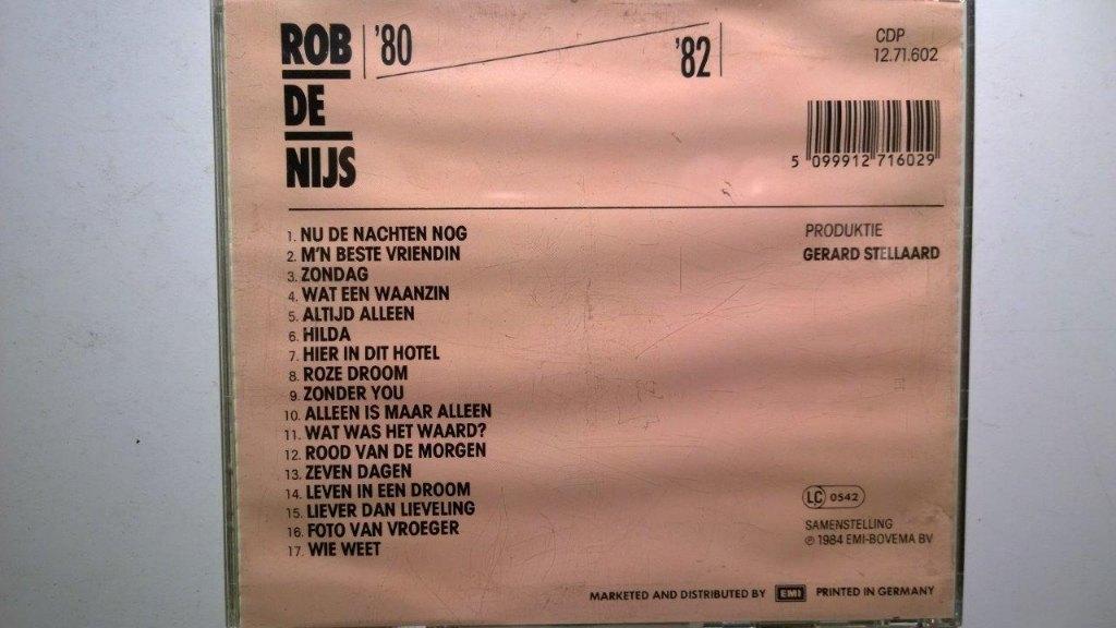 Rob de Nijs - '80 - '82, Ophalen of Verzenden, Zo goed als nieuw, Pop