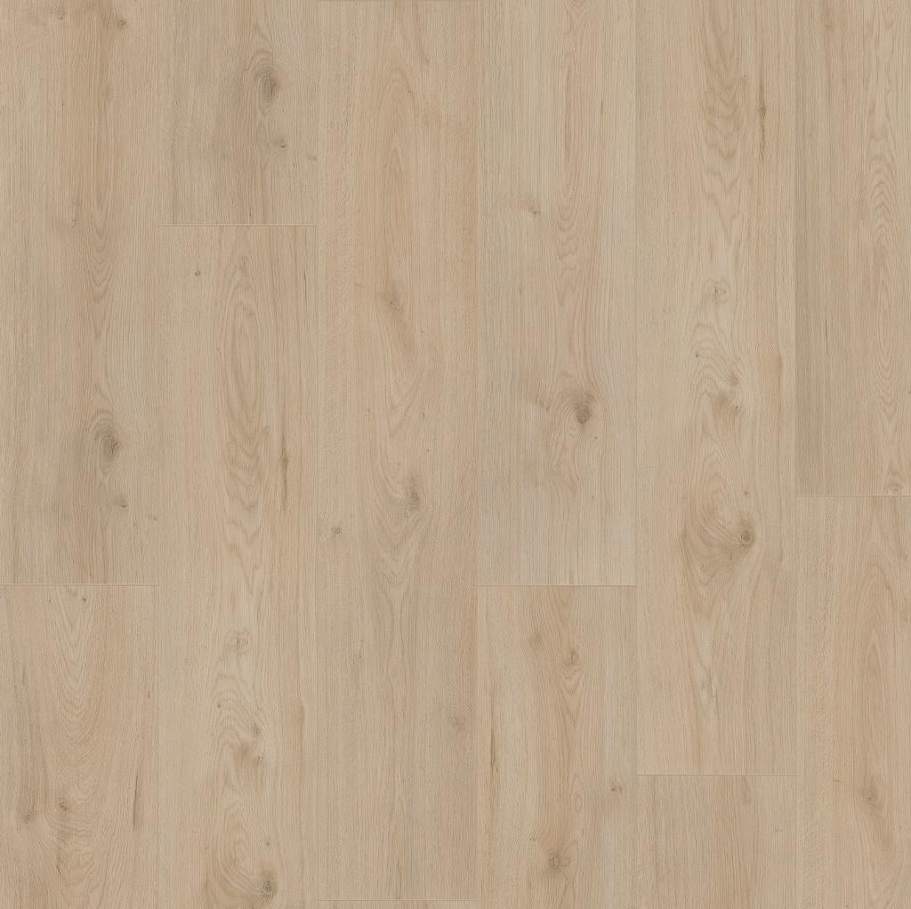 8mm Laminaat Extra Breed Natuur Warm Eiken V-groef €5,75 M², Ophalen, Crème, Nieuw, 10 tot 25 m²