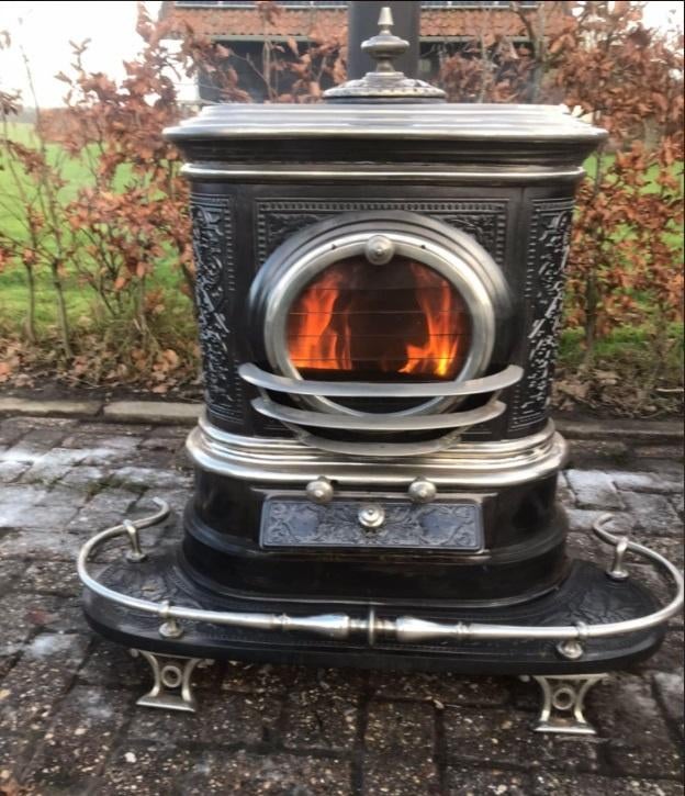 Fries Faber Grandeur Smitskachel, Huis en Inrichting, Ophalen, Gebruikt, Hout, Houtkachel