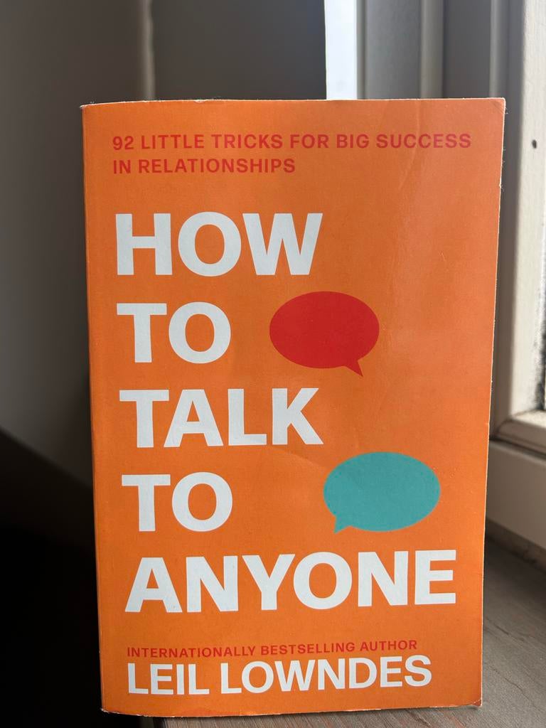 How to Talk to Anyone - Leil Lowndes, Ophalen of Verzenden, Zo goed als nieuw