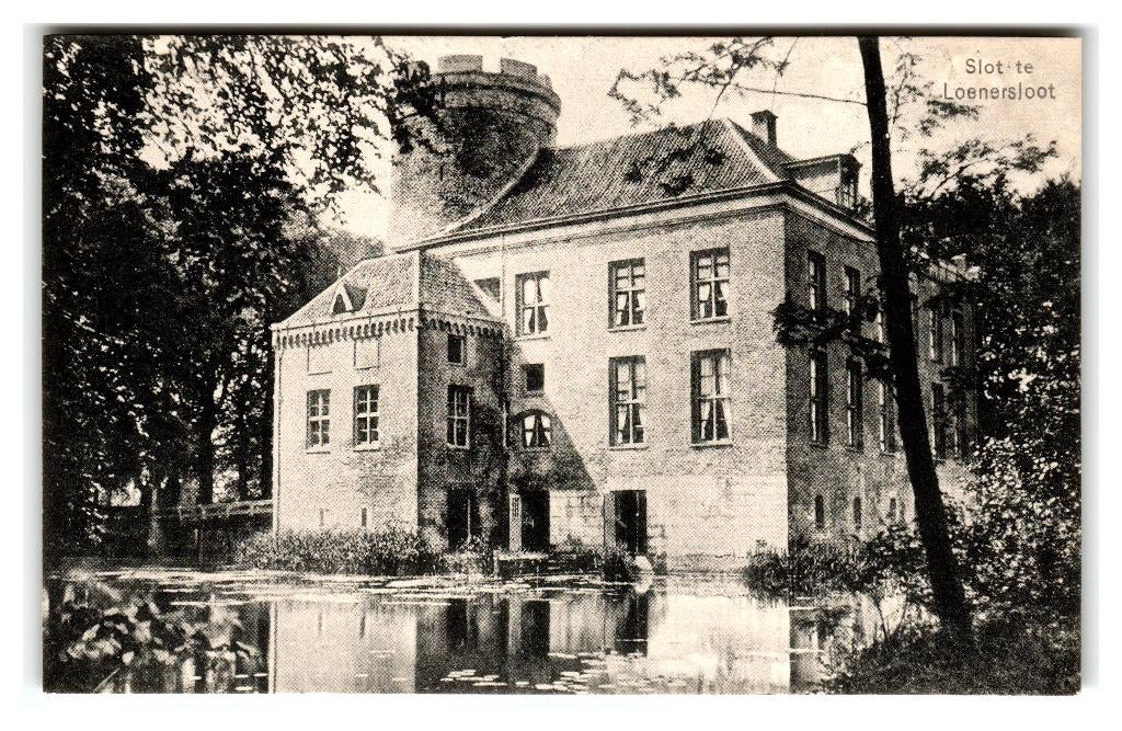 Loenersloot, Slot te Loenersloot, Ophalen of Verzenden, Voor 1920, Ongelopen, Utrecht