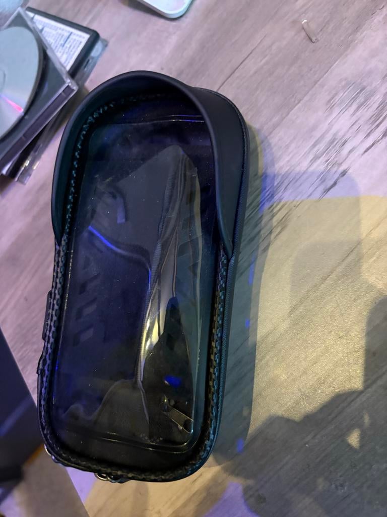 Handige Telefoonhouder met Powerbank voor Bezorgers, Ophalen of Verzenden, Nieuw