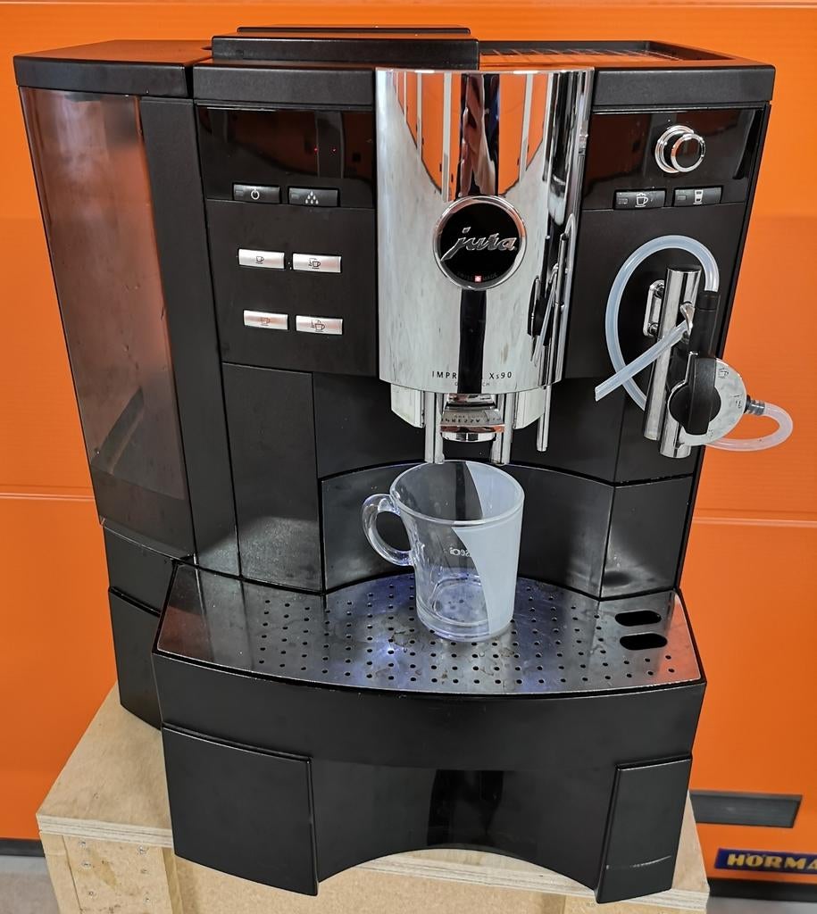 Jura Impressa xS9 - xS95- Semi-professionele Koffiemachine, Witgoed en Apparatuur, Koffiezetapparaten, Ophalen, Gebruikt, 10 kopjes of meer