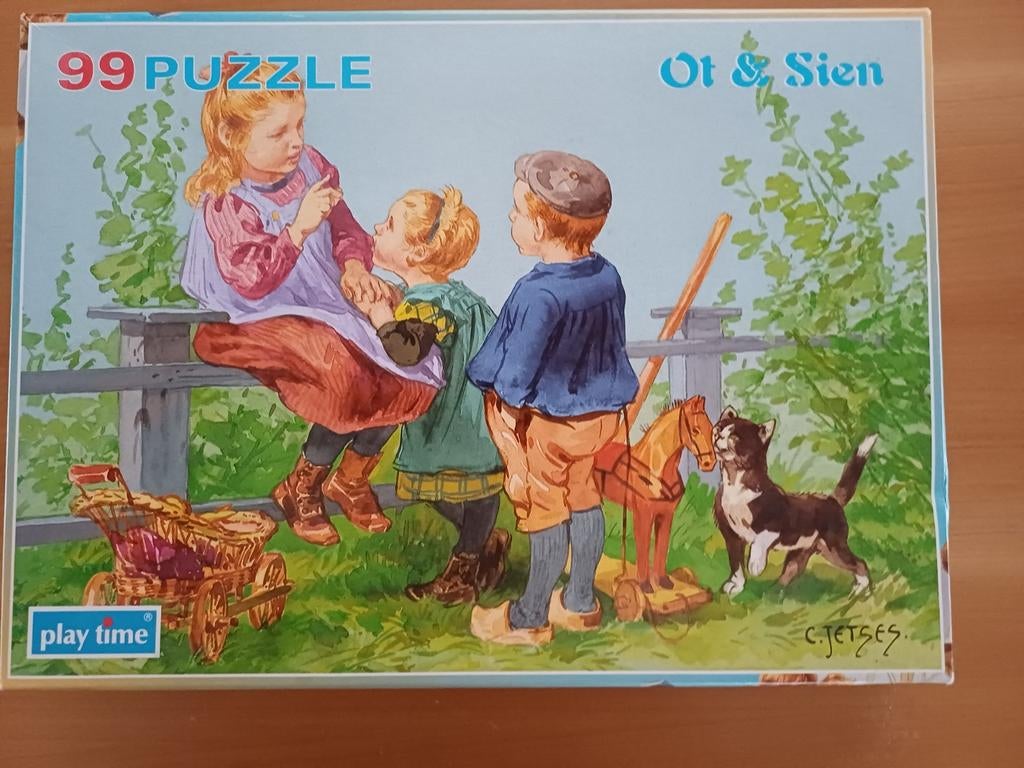 Puzzel 99 stukjes, Ot en Sien, Kinderen en Baby's, Speelgoed | Kinderpuzzels, Ophalen of Verzenden, Meer dan 50 stukjes, Zo goed als nieuw
