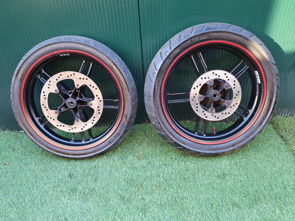 Yamaha TZR velgen set Velg wiel voorvelg achterwiel TZR50, Ophalen of Verzenden, Zo goed als nieuw, Frame, Yamaha