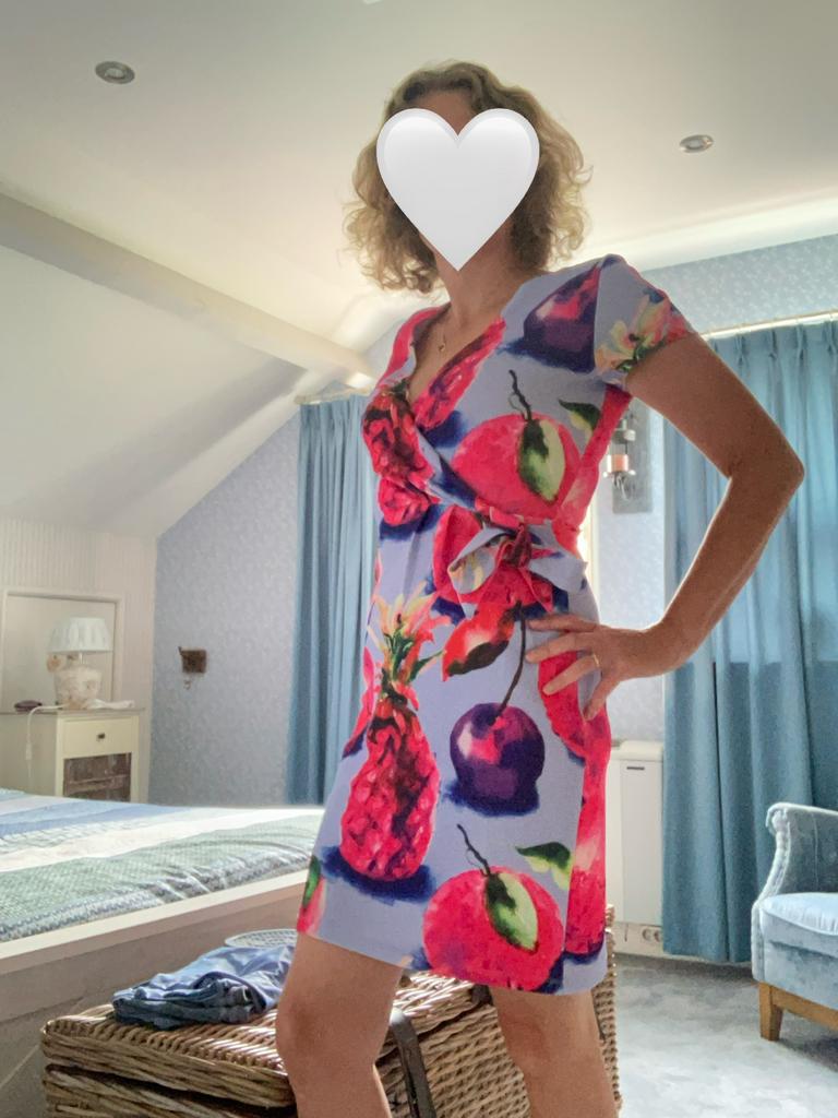 Prachtige jurk van Smashed Lemon, maat M, Kleding | Dames, Jurken, Maat 38/40 (M), Paars, Ophalen of Verzenden, Zo goed als nieuw