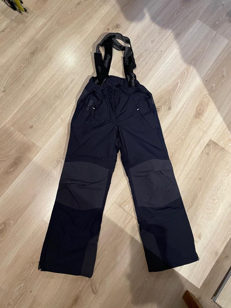 Bergans skibroek 128 met extra rits, Overige merken, 100 tot 140 cm, Ophalen of Verzenden, Zo goed als nieuw