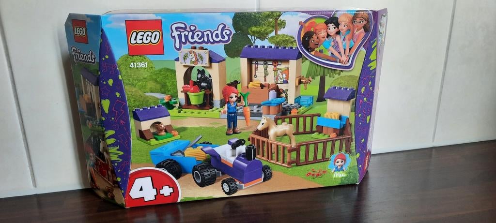 Lego Friends - 41361 Mia 's Veulenstal - Compleet, Ophalen of Verzenden, Zo goed als nieuw, Complete set, Lego