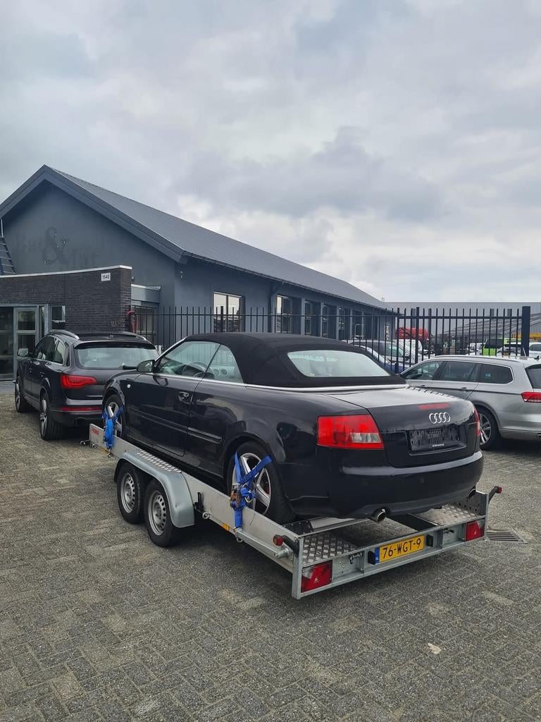 Audi A4 B6 8H Cabriolet + Q7 4L onderdelen interieurs leder, Ophalen, Gebruikt, Achterklep, Voor