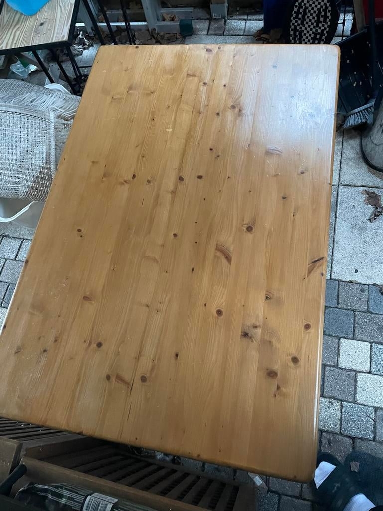 Houten grenen Salon Tafel 110x 80x40, Huis en Inrichting, Tafels | Eettafels, Ophalen, Gebruikt, 100 tot 150 cm, 150 tot 200 cm